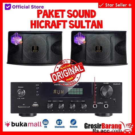 Jual Paket Sound Audio Cafe Karaoke Full Hicraft Sultan Original