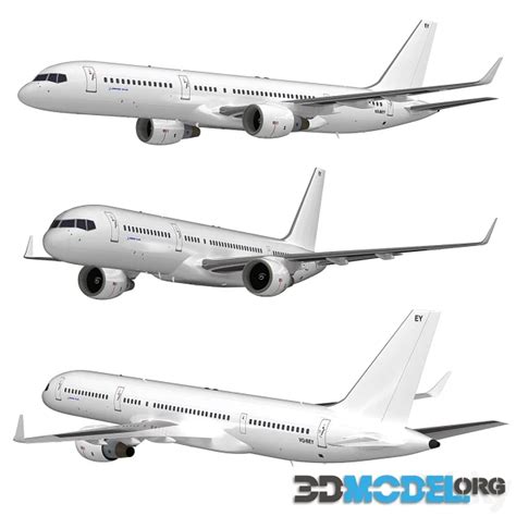 3d Model Boeing 757 200