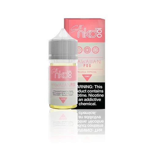 Naked Salt Hawaiian Pog Ml Blackout Vapors