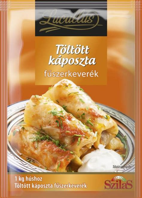 Lucullus Töltött káposzta Új fűszerkeverékek SZILASFOOD fűszer