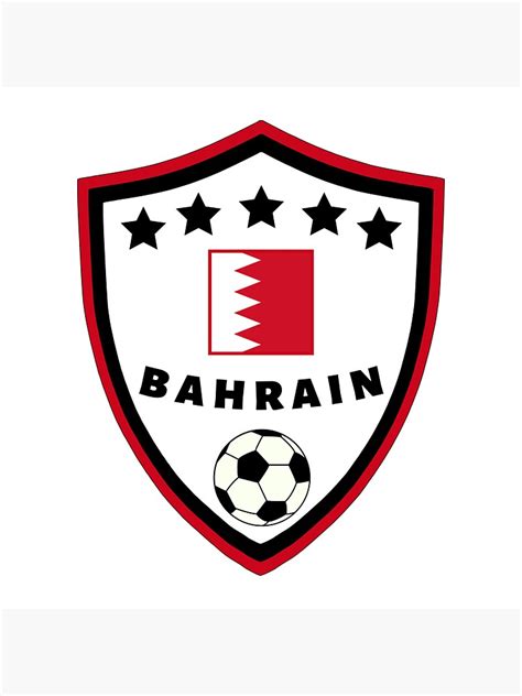 "Bahrain Football Team" Sticker for Sale by Footballunite | Redbubble