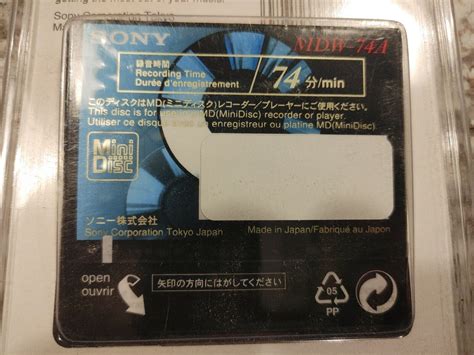 Sony Recordable Mini Disc Min New And Factory Sealed Mdw Nos