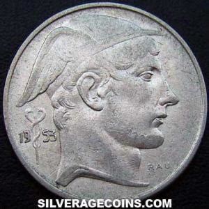 Leopold Iii Belgian Silver Francs Dutch Silver Age Coins