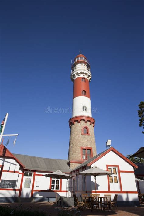 Swakopmund Lighthouse stock image. Image of landmark, summer - 5103073