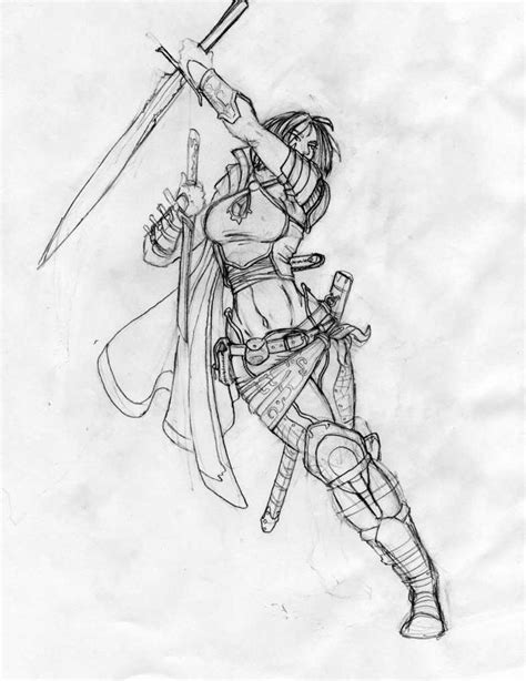 Fantasy Female Warrior By Shoultz101 On Deviantart