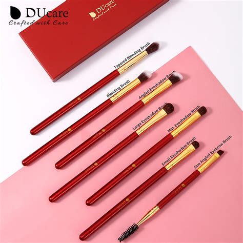 Cheap Ducare 7pcs Makeup Brushes Set Professional Eyeshadow Foundation Blending Contour Brush