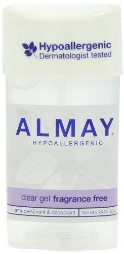 Almay Deodorant For Women Gel Antiperspirant Hypoallergenic