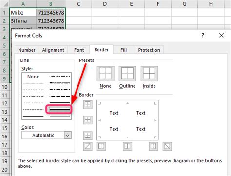 Cómo poner líneas de cuadrícula en negrita en Excel Tutorial gratuito