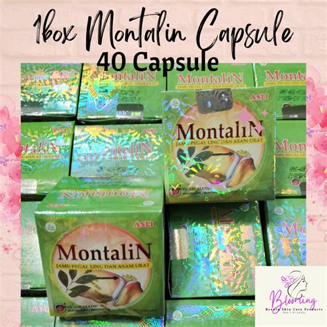 Montalin Herbal Capsule 1 Box 40 Capsule Lazada PH