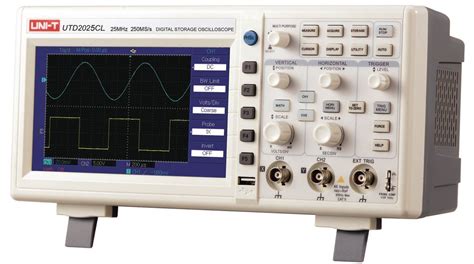 Utd Cl Uni T Oszilloskop Utd Dso X Mhz Msps Usb