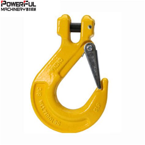 G80 Clevis Sling Hook With Latch For Lifting China G80 Hook And