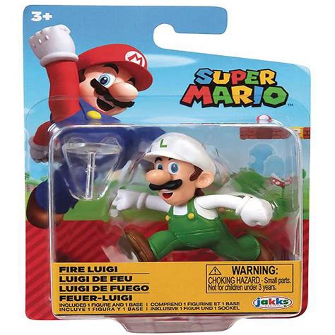 Super Mario World of Nintendo 2.5 Inch Figure Fire Luigi | Oriental Trading