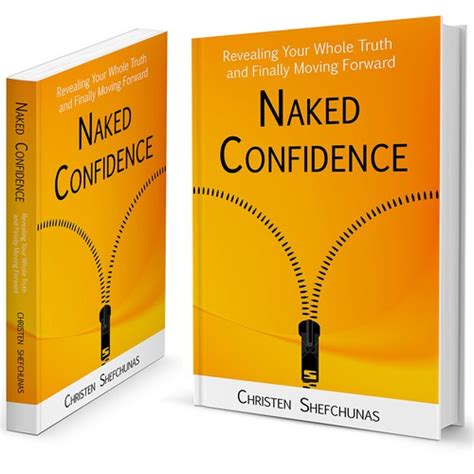 A Simple Yet Powerful Book Cover For Naked Confidence Feminine But Fierce Book Cover Contest