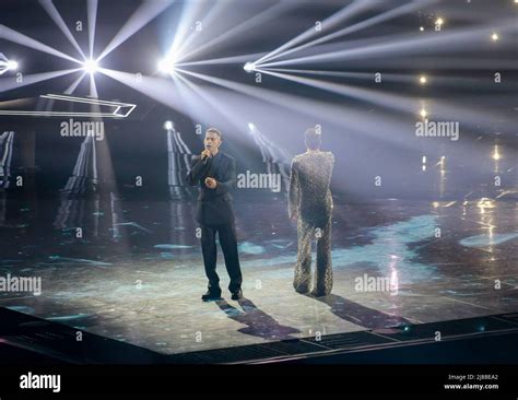 Mahmood And Blanco Brividi Italy During The Eurovision Song Contest