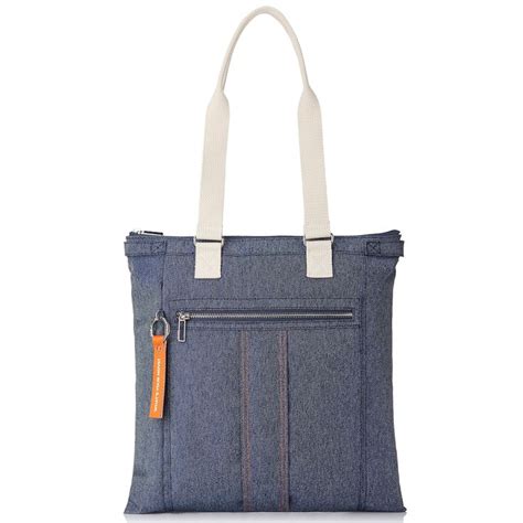 Hedgren Shopper Jeanna Damen Größe One Size blue denim hellgrau in