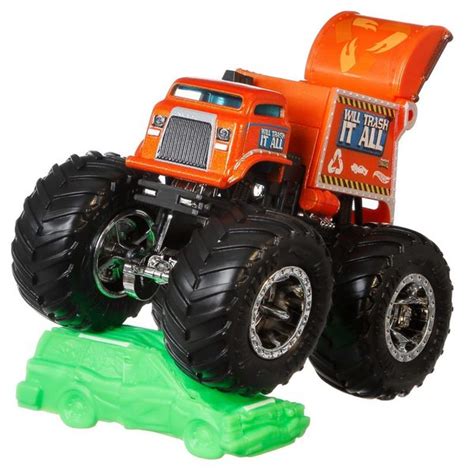 Hot Wheels Monster Trucks Will Trash It All kisautó JátékNet hu