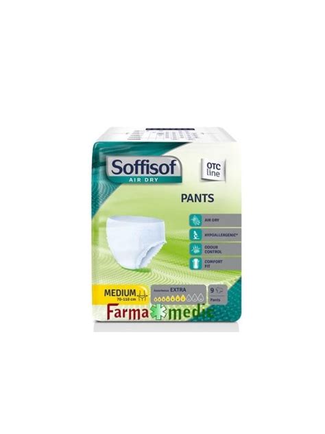 SOFFISOF AIR DRY PANTS EXTRA TAGLIA M 9PZ