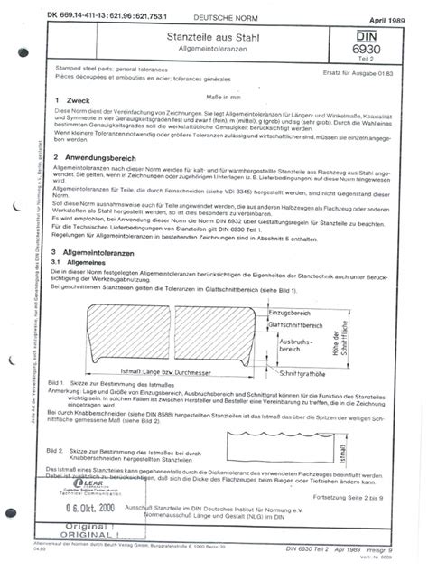 Din 6930-2 | PDF