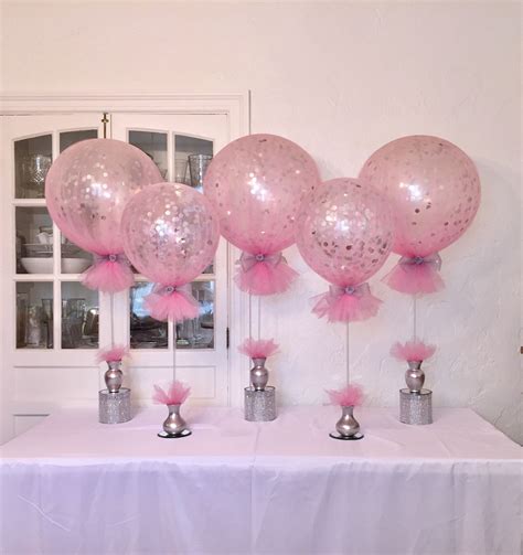 How To Make Balloon Centerpieces For Baby Shower