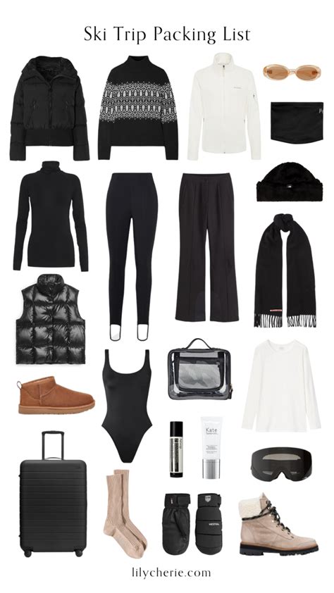 What To Pack For A Ski Trip Lily Ch Rie Winter Fashion Outfits Ski