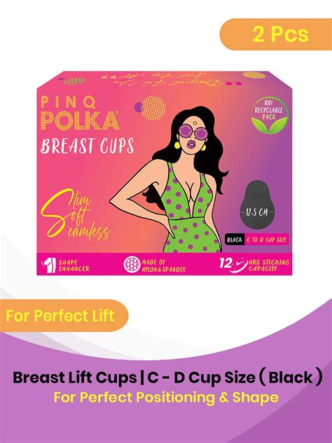 Buy Pinq Polka Reusable Boob Lift Cups For C D Size Stick On Bra Women