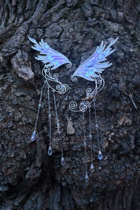 Winter Fairy Wing Ear Cuff Tannybunny Jewelry