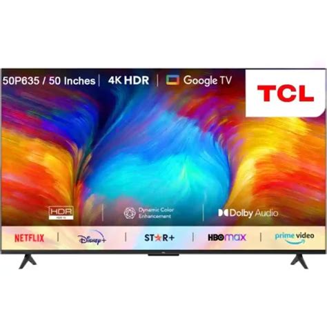 TCL 50 Inch UHD 4K Android Smart Bezeless TV | Niamapa