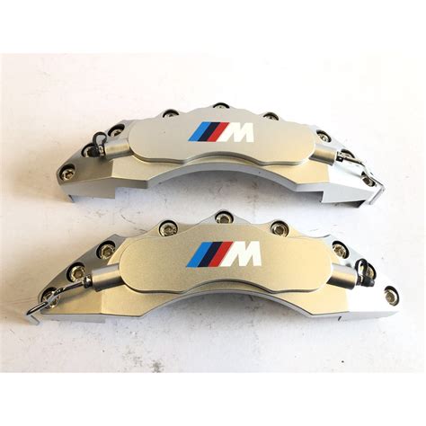 Bmw M Performance Brake Caliper Cover Silver Color Big Caliper Brake