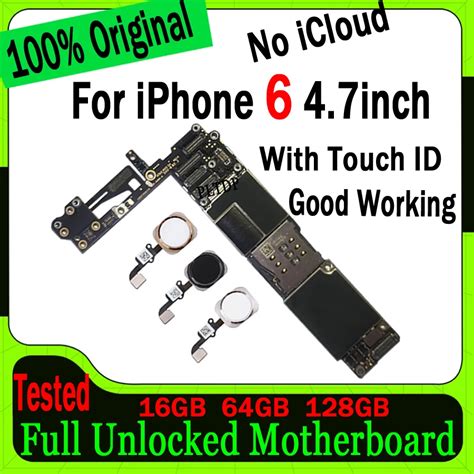 Factory Unlock Motherboard For Iphone Inch Clean Icloud Logic