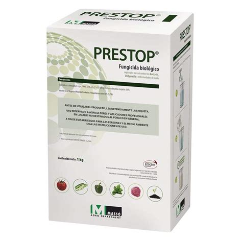 Prestop Eco 1kg Fungicida Biologico Gliocladium Catenulatum 32 Wp · Pp Massó