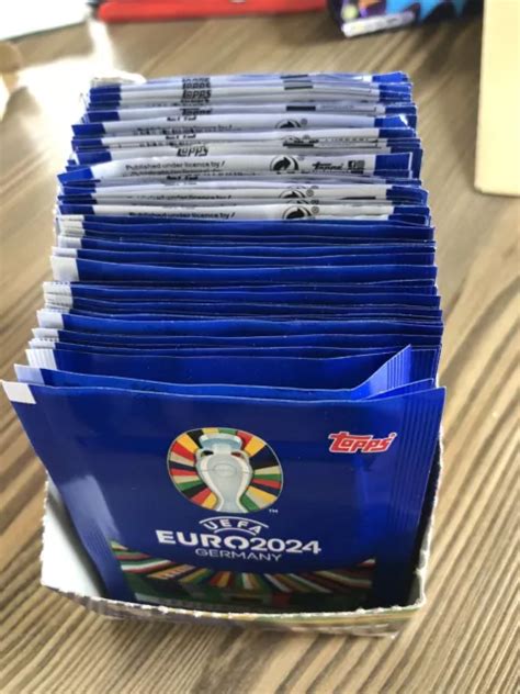 TOPPS UEFA EURO 2024 Germany Official Stickers Collection Euro 2024