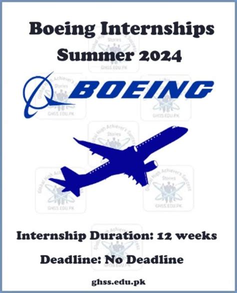 Boeing Internships Summer 2024 In 2024 Boeing Internship