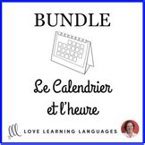 Le Calendrier Et L Heure French Speaking Listening Activity Taboo Game