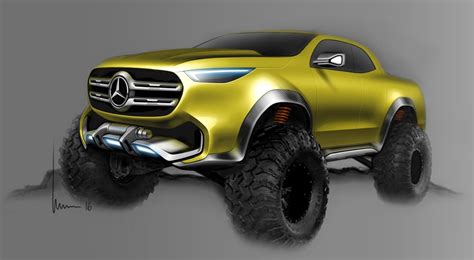 Mercedes Benz Unveils Two Flavored X Class Concept Pickup In Stockholm Autoevolution