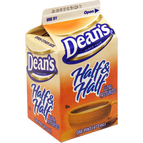 Deans Half & Half | Dairy | Jack's Fresh Market