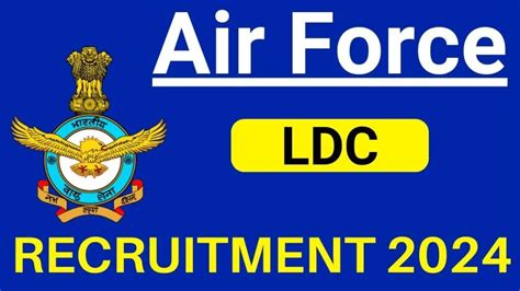 Air Force Ldc Recruitment Notification Out Post Enijukti In