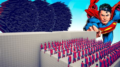 X Superman Giant Vs Every God Totally Accurate Battle Simulator