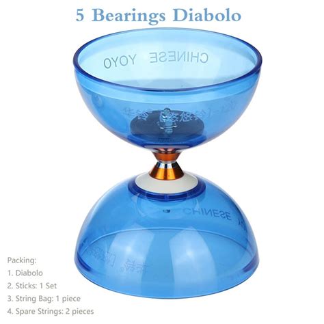 Yoyo Lagers Diabolo Set Verpakking Strings Bag Grandado