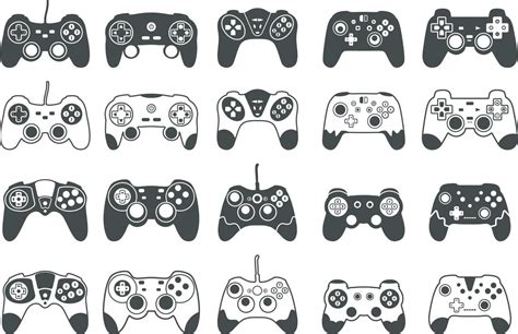 Game Controller Silhouette Game Controller Svg Video Games Joystick Joypad Svg Playing