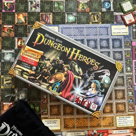 Review Dungeon Heroes Gamelyn Games