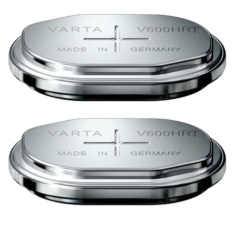 2x VARTA V500HT 1.2V 510mAh NiMH Battery Replaces V600HRT, 55750201501 ...