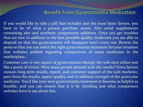 Ppt Gynecomastia Cure Powerpoint Presentation Free Download Id 1499361