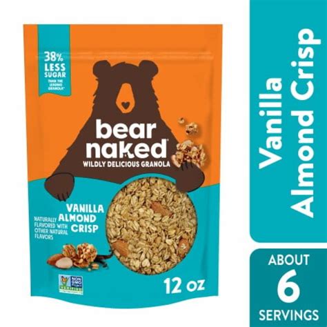 Bear Naked Vanilla Almond Crisp Granola Oz Walmart