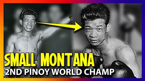 Small Montana Story Ang Pangalawang Pinoy World Boxing Champion Youtube