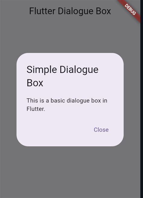 How To Create Dialogue Box In Flutter Appoverride