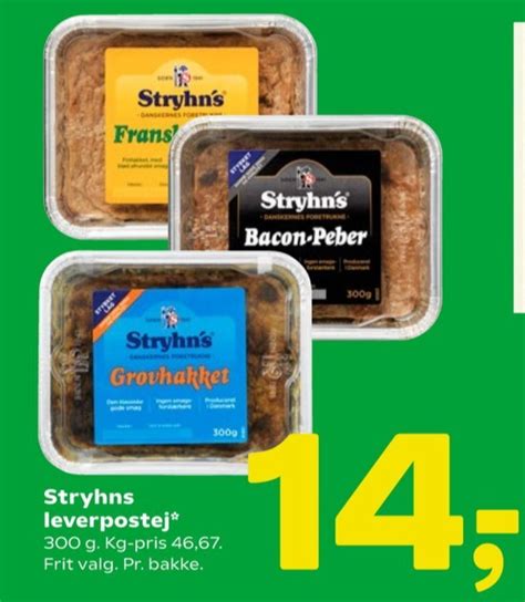 Stryhns Leverpostej Tilbud Hos Coop 365