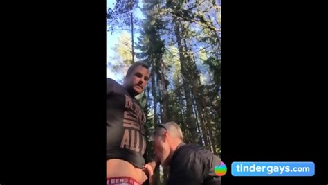 Horny Bear Fuck Outside