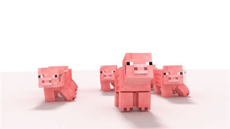 Minecraft Pig Wallpapers - Wallpaper Cave