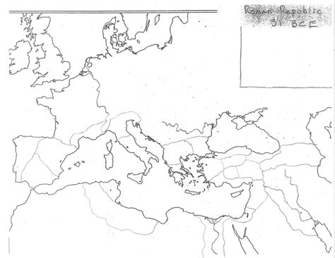 Fall of the Roman Empire Map Diagram | Quizlet