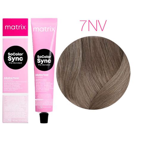 Купить Matrix SoColor Sync Pre-Bonded 7NV блондин натуральный ...